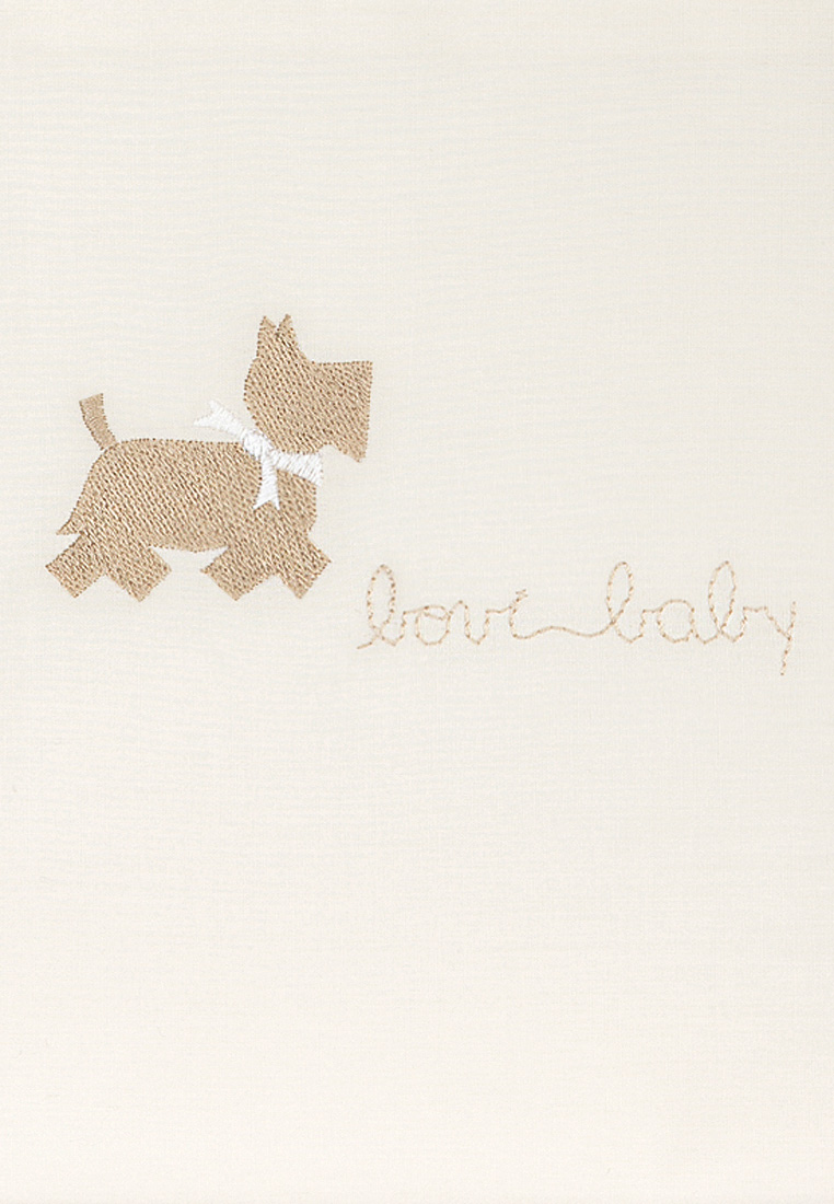 Детское постельное белье "СОБАЧКИ", перкаль, экрю вид 3