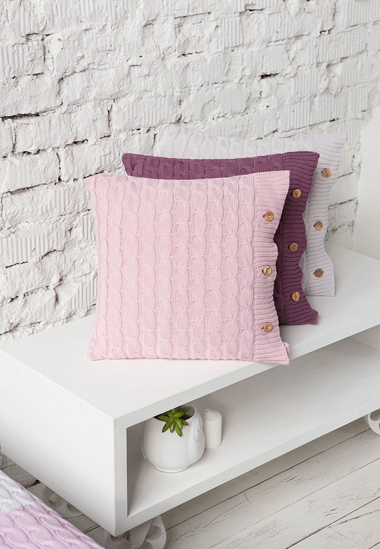 Наволочка декоративная "LUX 22", ягода асаи