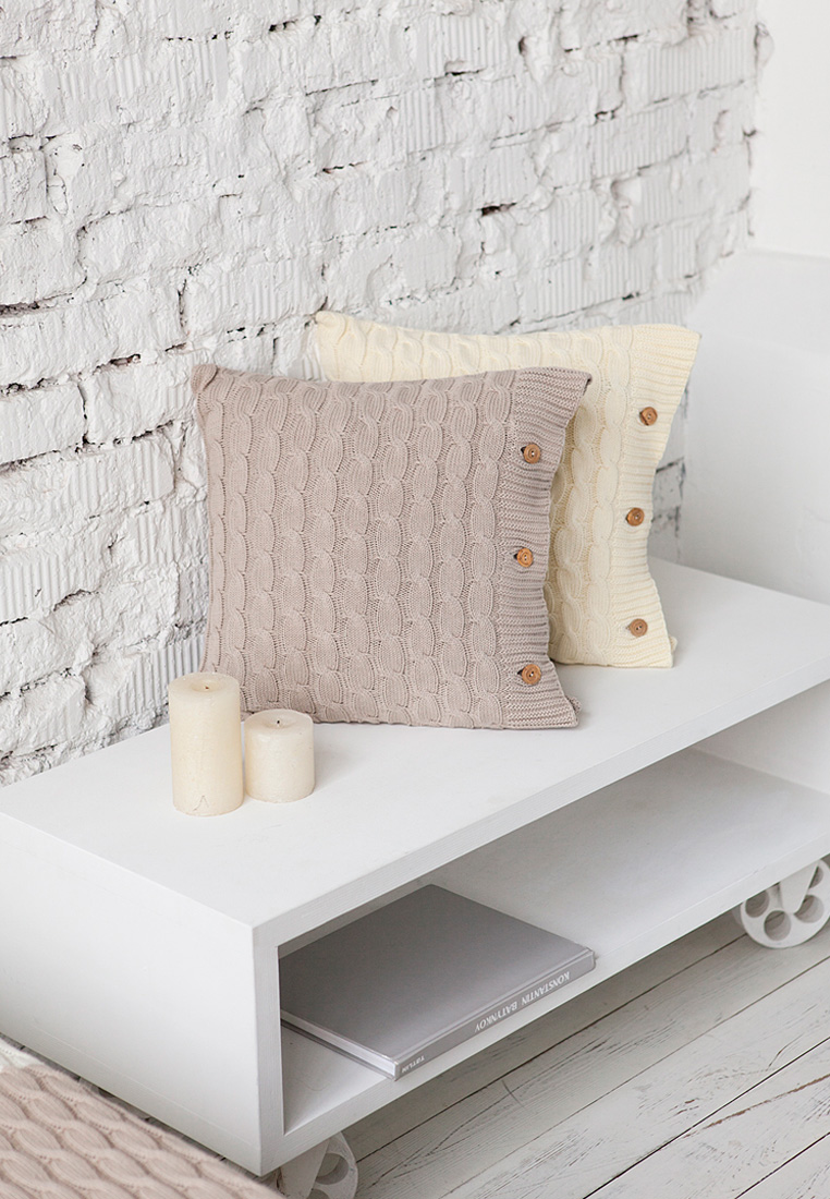 Наволочка декоративная "LUX 22", капучино