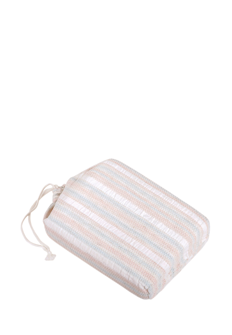 Покрывало "CANDY", экрю/розовый/голубой вид 3