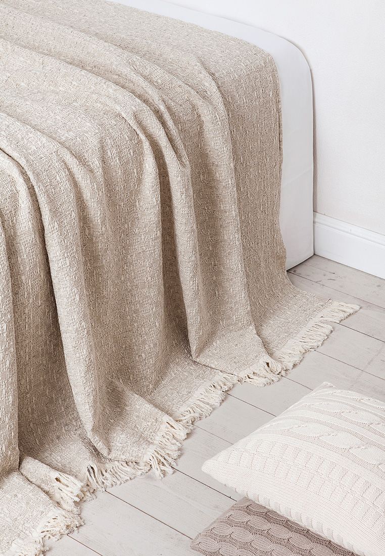 Покрывало "SHANTY", льняной вид 2