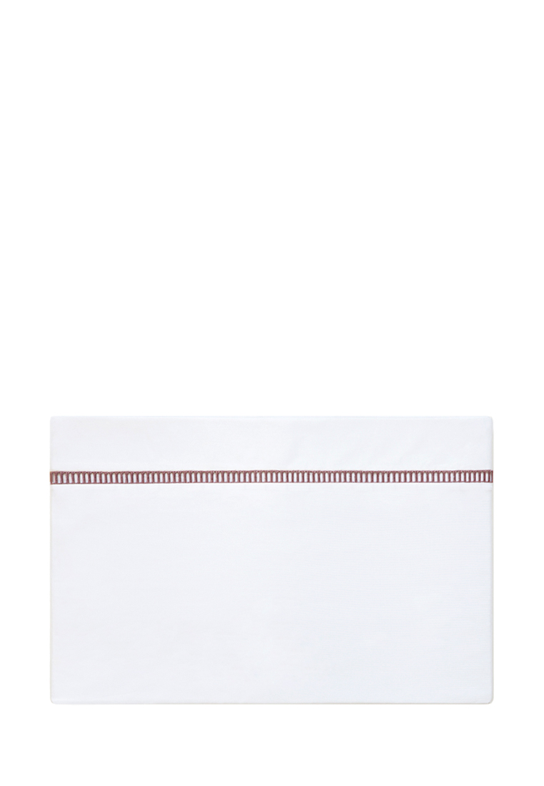 Пододеяльник "SAN MARCO", перкаль, белый/розовый