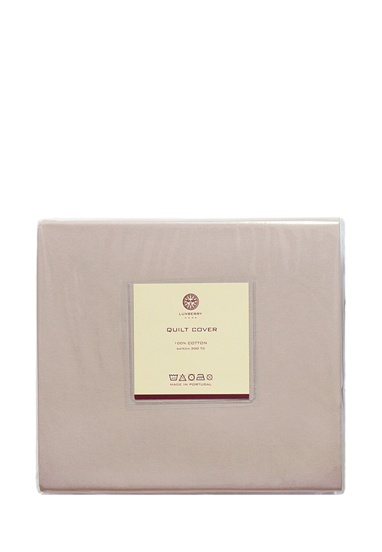 Простыня прямая (SB), TENDERNESS, сатин, бежевый вид 2