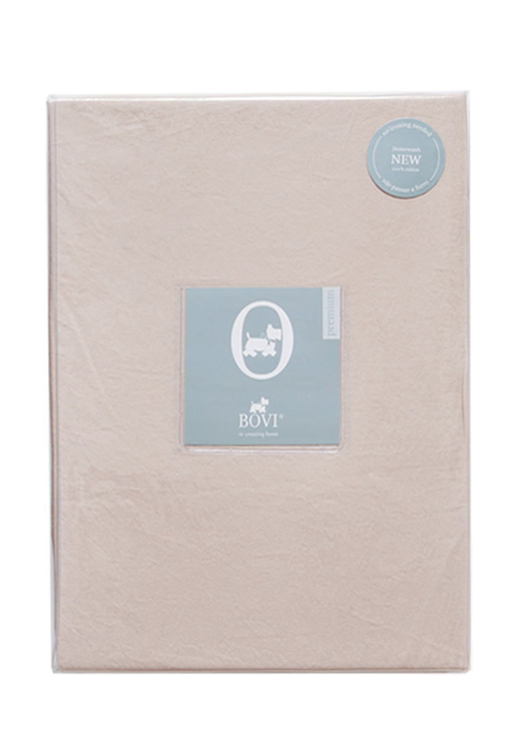 Простыня прямая (SB), SOFT SATEEN, пудровый вид 2