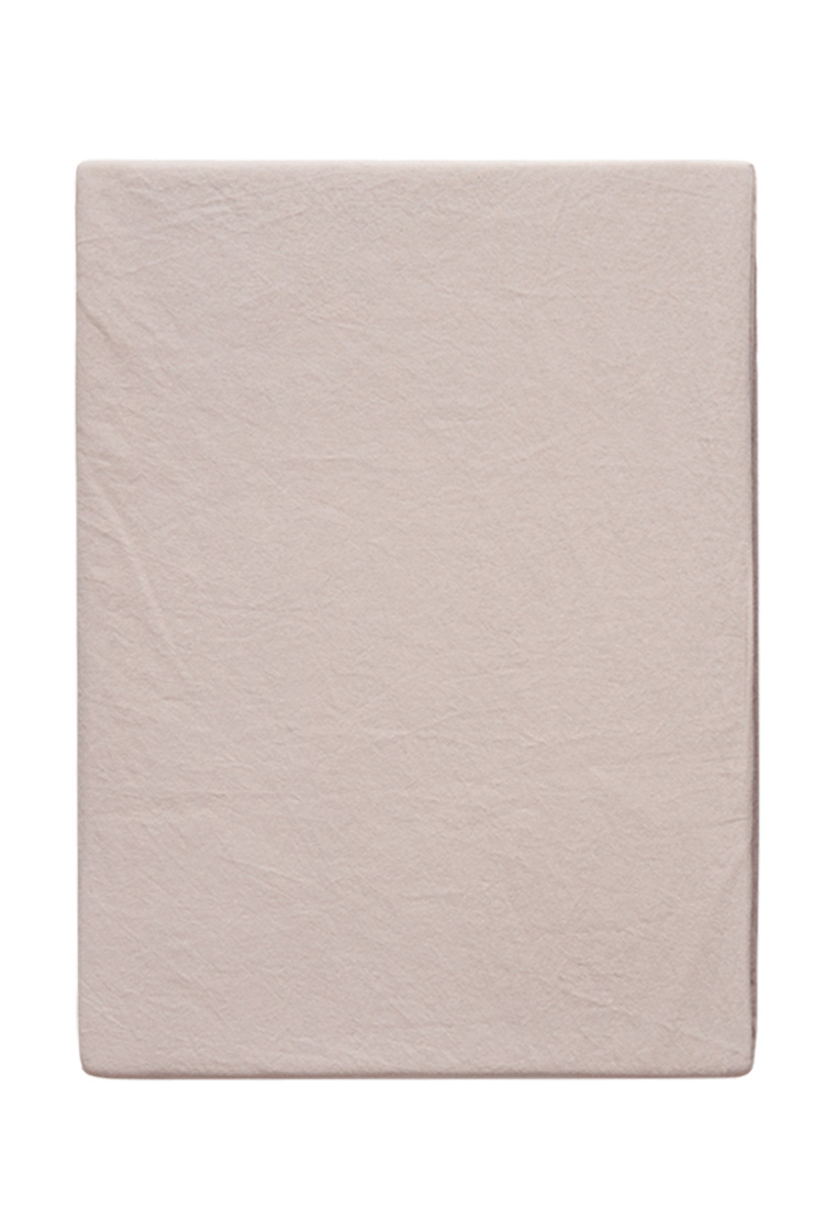 Простыня прямая (SB), SOFT SATEEN, пудровый