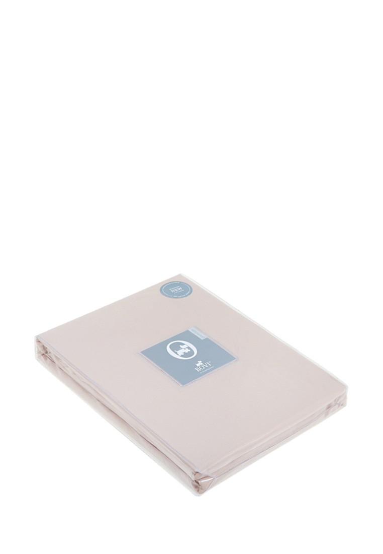 Простыня прямая (SB), SOFT SATEEN, пудровый вид 3