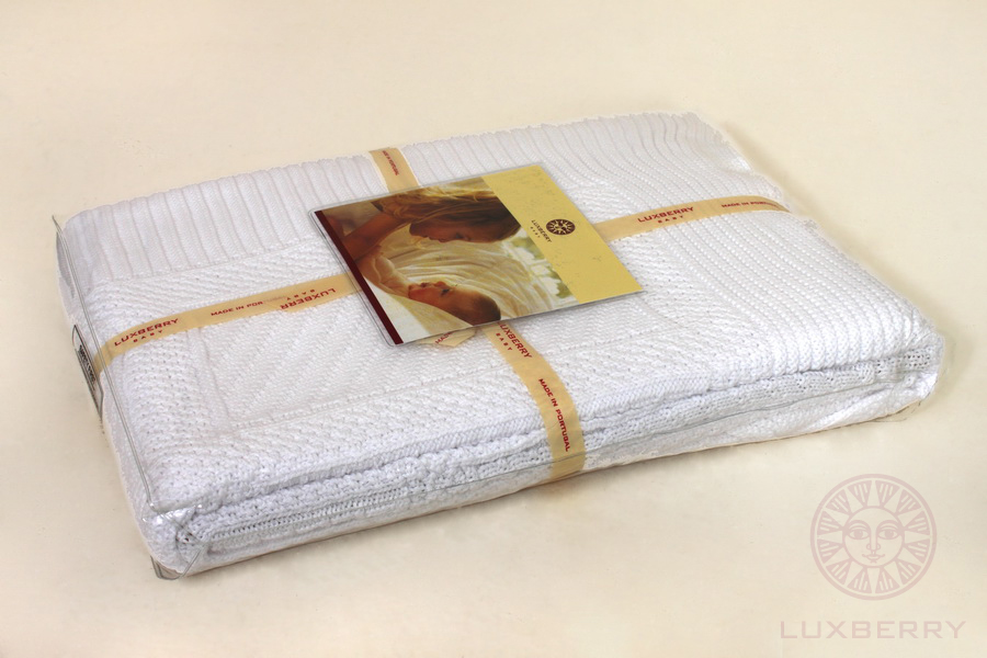 Плед детский "LUX 1401", белый вид 3