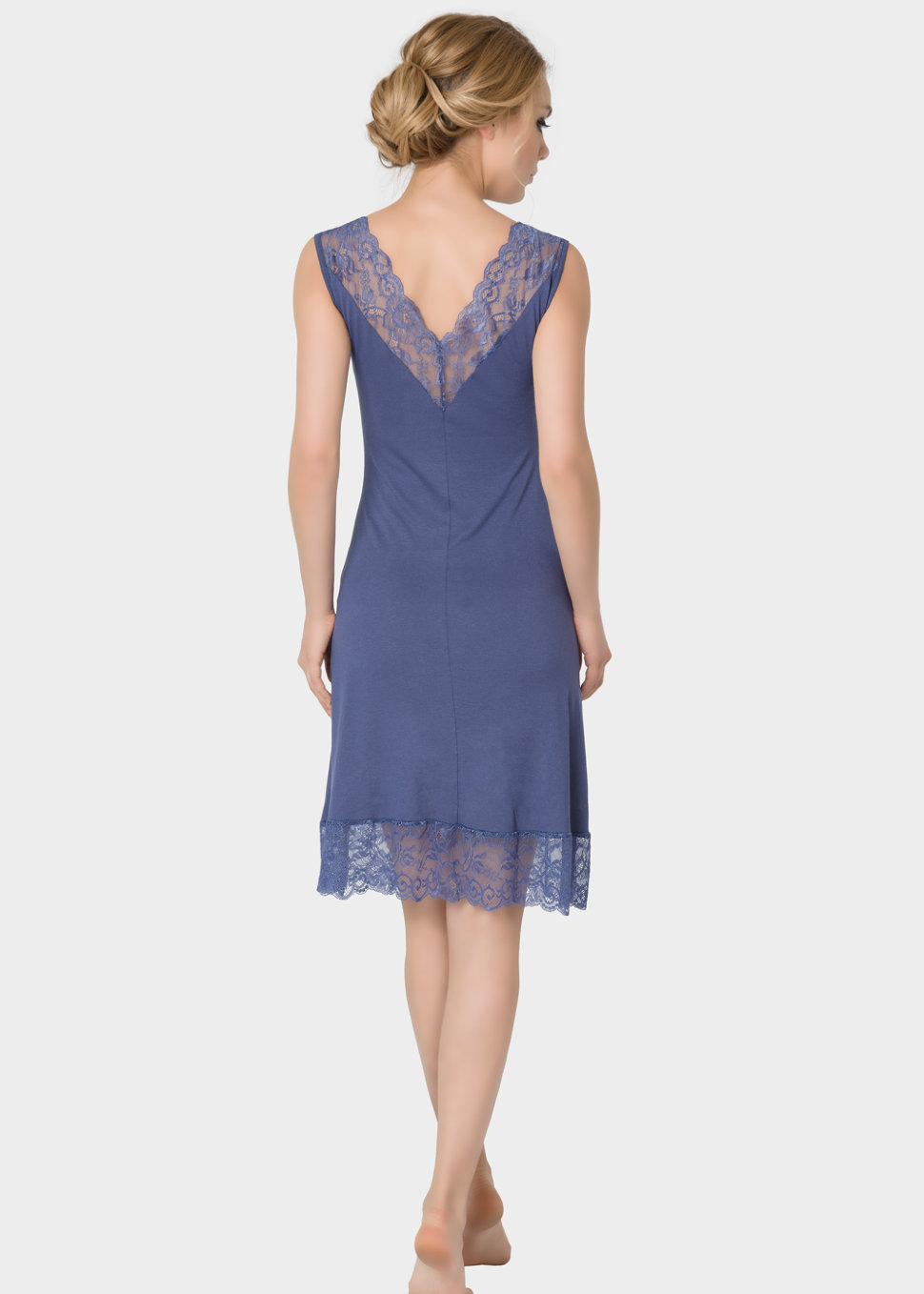 Сорочка NicClub Poesia 1902 (синий) вид 2