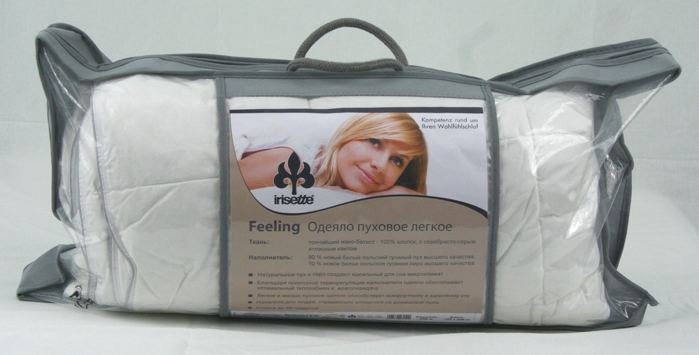 Одеяло пуховое легкое "ИРИСЕТТЕ ФИЛИНГ" вид 4