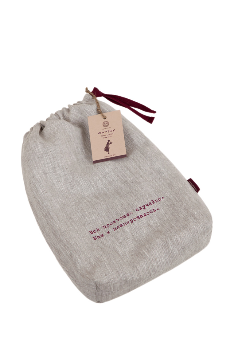 Фартук с вышивкой "КИНЗА" , цвет: натуральный вид 6