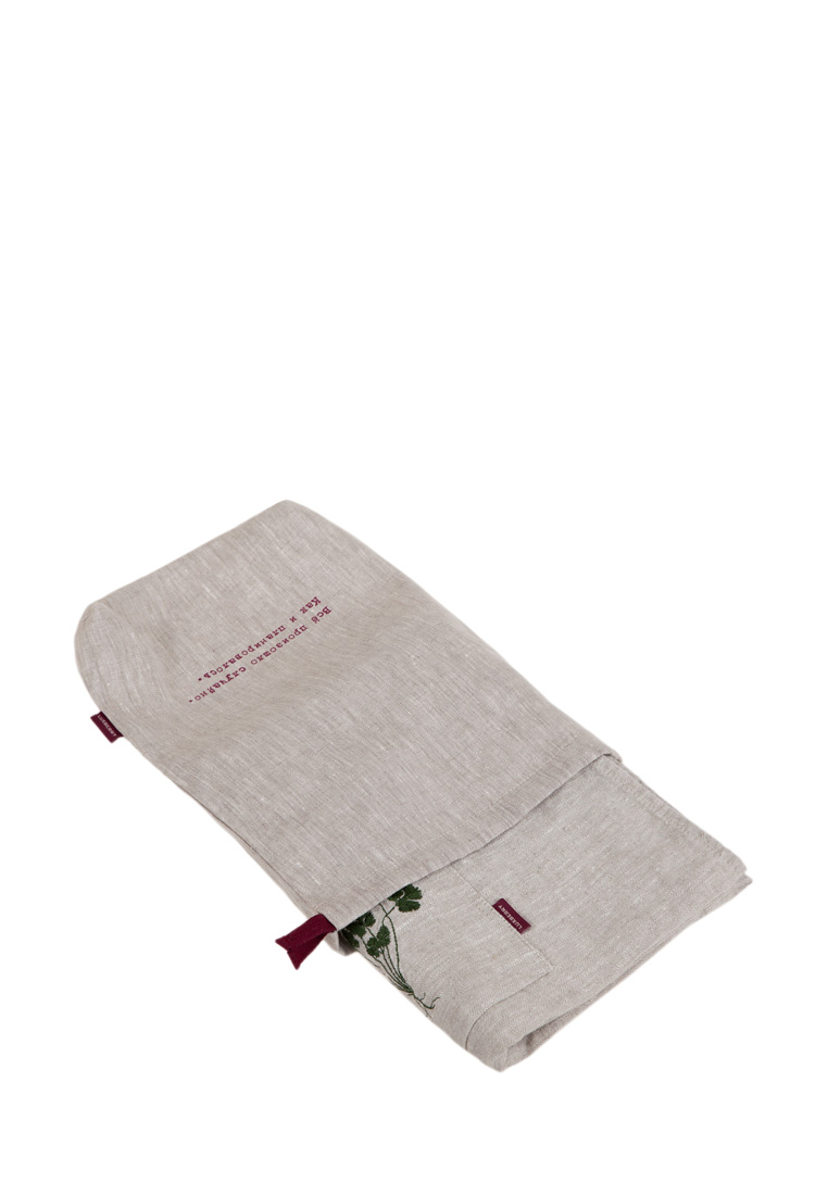 Фартук с вышивкой "КИНЗА" , цвет: натуральный вид 8