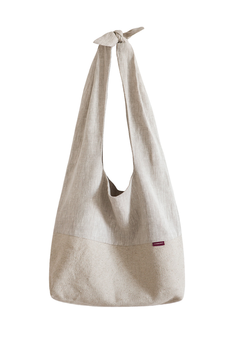 Льняная сумка на плечо ECO CITY, натуральный