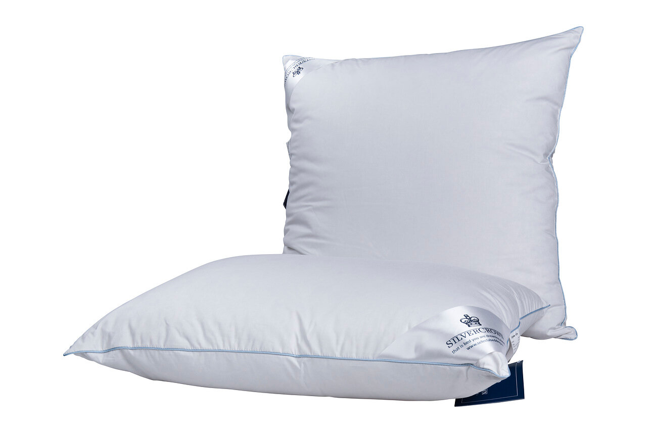 Подушка "Аэра" А (70% пух/30% перо , белый)