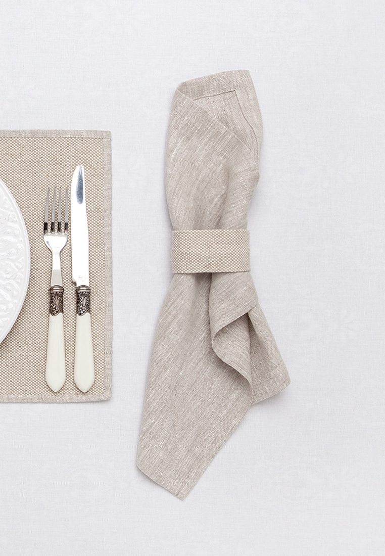 Сервировочное кольцо "TABLE LINE",  натуральный вид 2