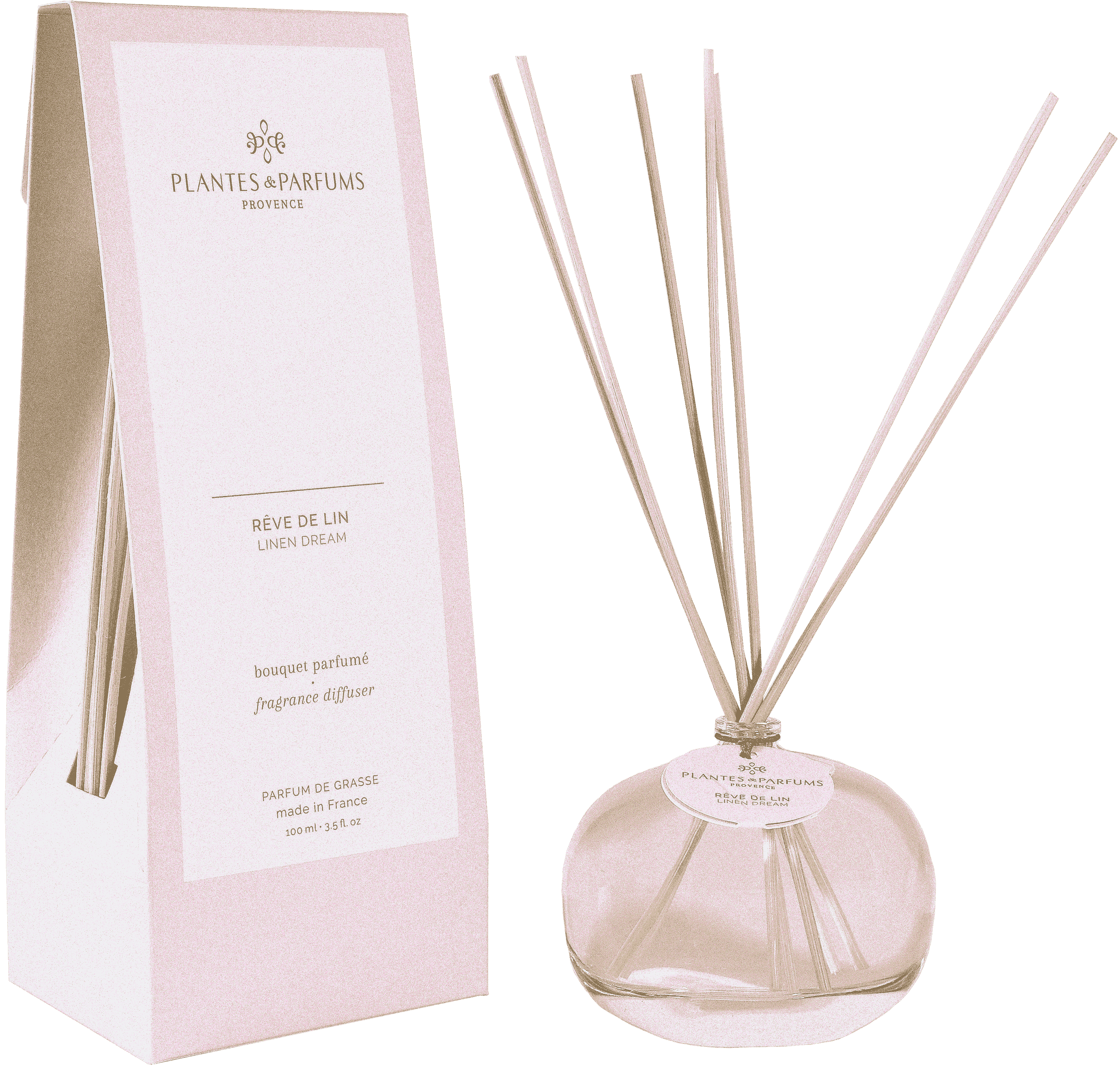 Аромадиффузор Нежность льна 100мл