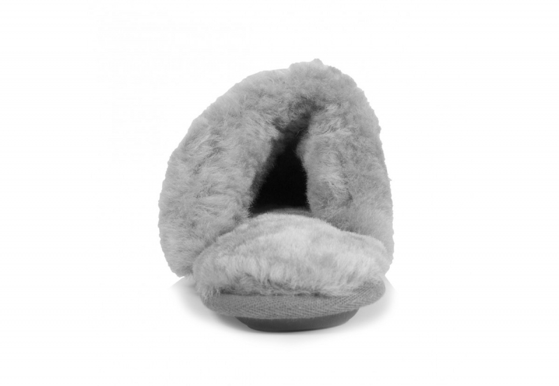 IS 97180  Тапочки-Мюли женские Натукожа Серый / Gris вид 5