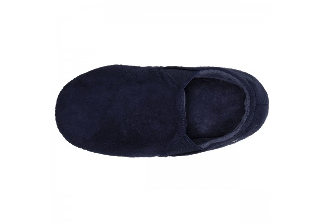 IS 99520 Тапочки Шаранта для мальчика на кожаной подошве Иск. замша Синий /Marine вид 3