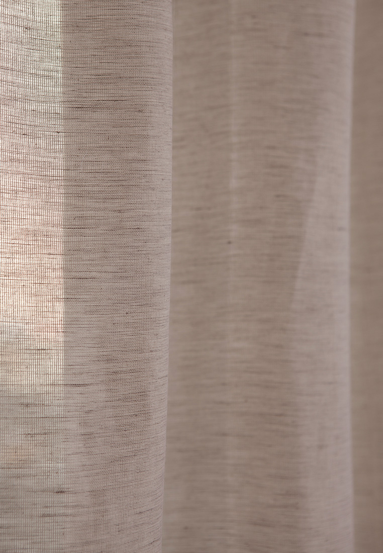 Шторы на петлях "СТРЕКОЗЫ",  р-р: 250х310, белый/натуральный вид 5