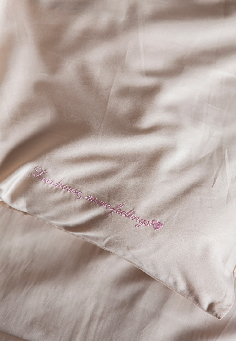 Комплект постельного белья "DAILY BEDDING", сатин, телесный вид 4