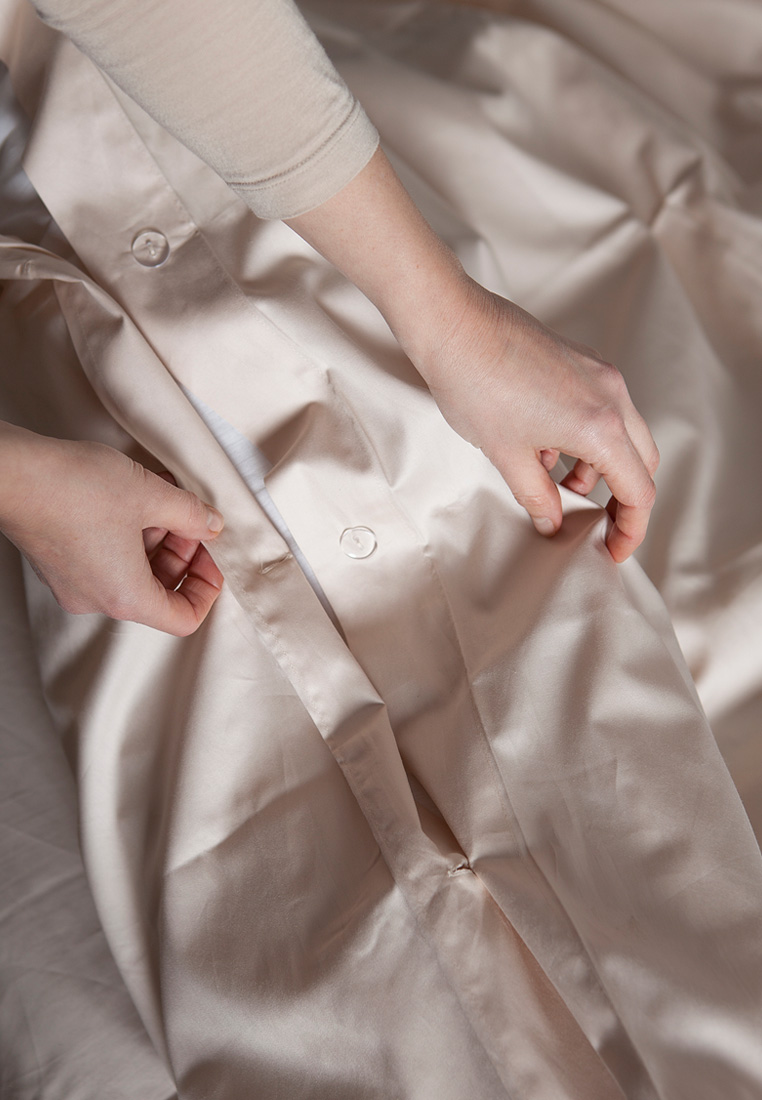 Комплект постельного белья "DAILY BEDDING", сатин, телесный вид 5