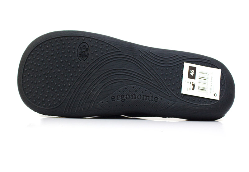 IS 96966 Тапочки Эргономичные на резиновой подошве  Черный / Noir вид 3