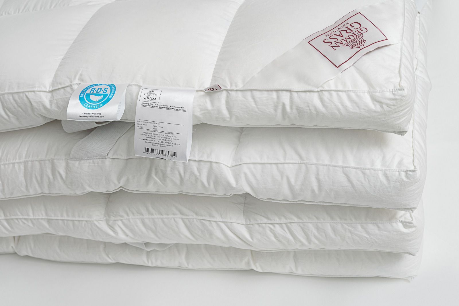 Перина пуховая ROYAL DOWN GRASS 90х200 вид 9