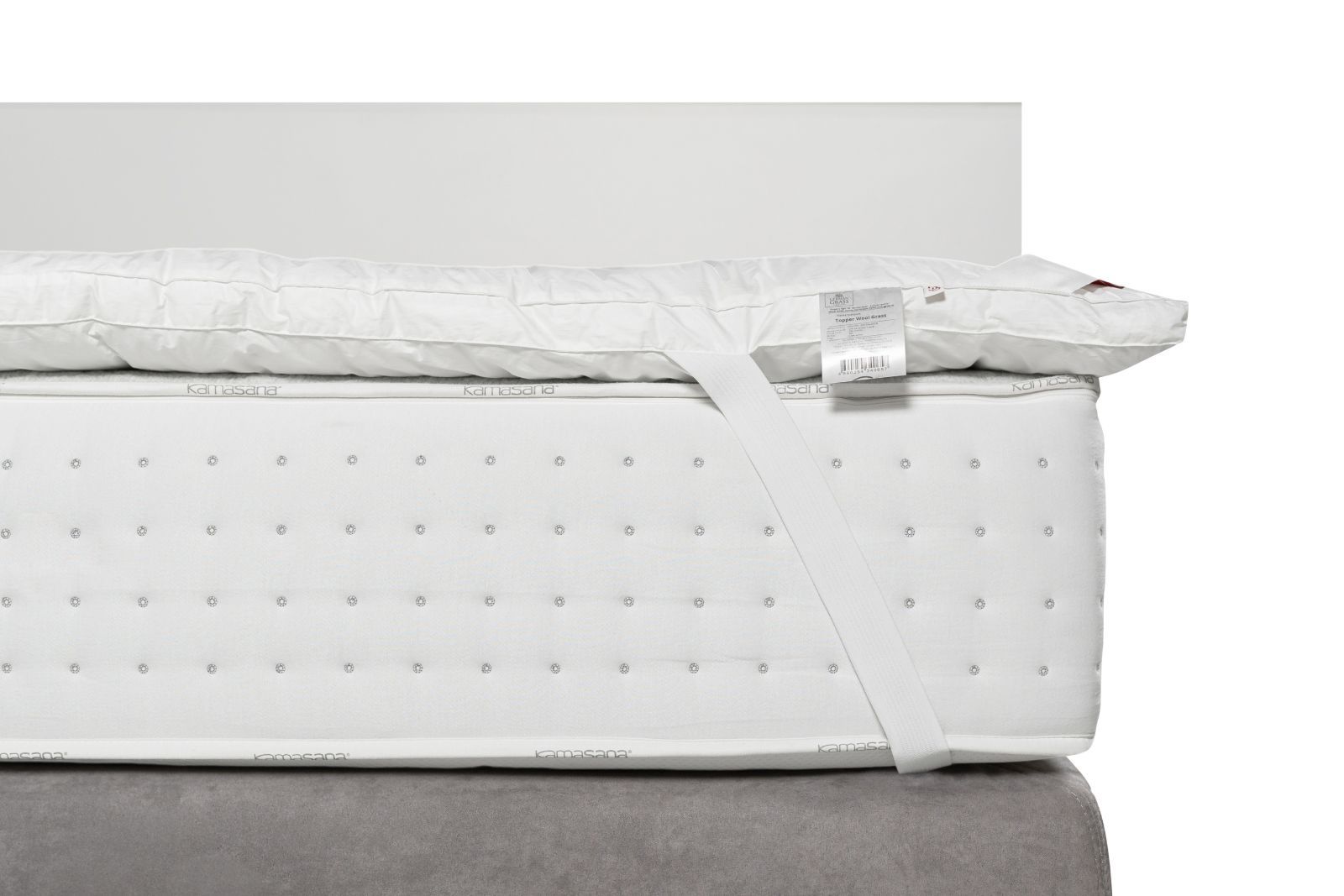 Наматрасник - топпер TOPPER CAMEL WOOL GRASS теплый 160x200 вид 5