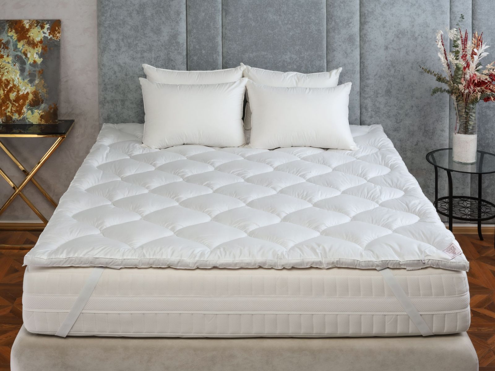 Наматрасник - топпер TOPPER CAMEL WOOL GRASS теплый 140x200 вид 2