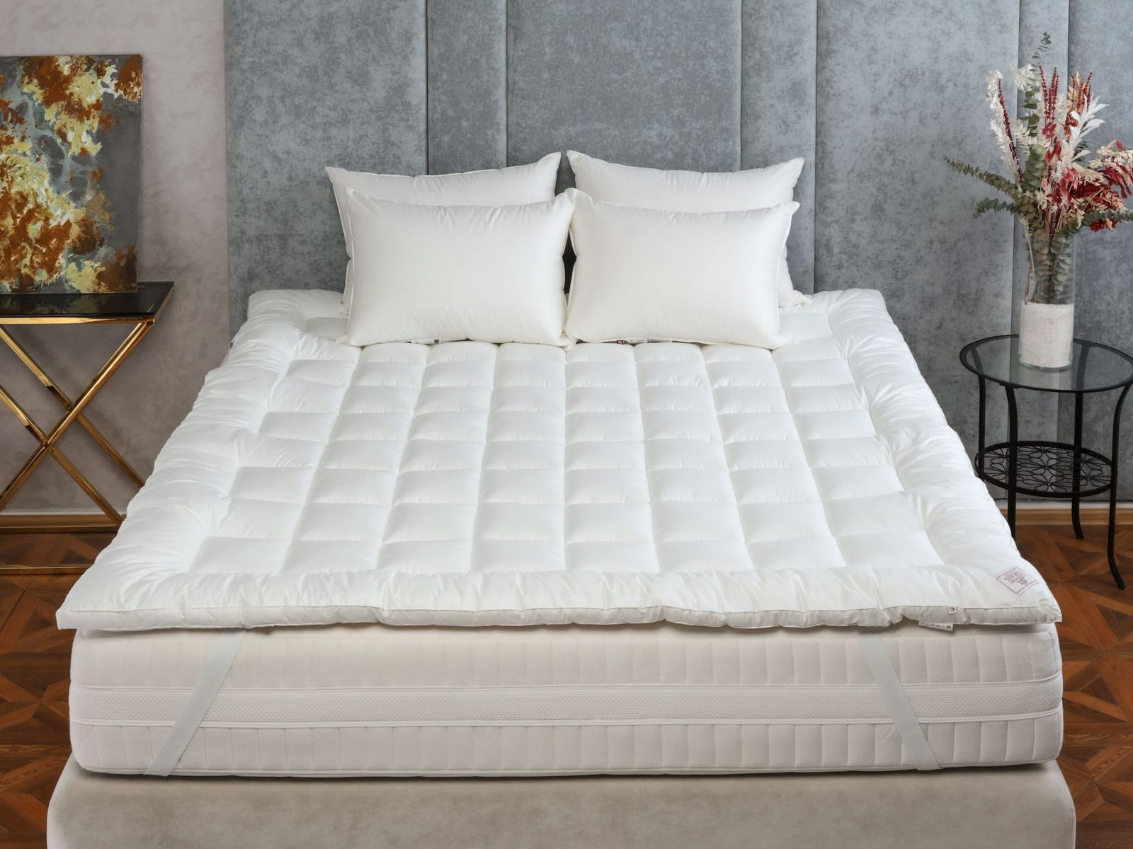 Наматрасник - топпер TOPPER NON-ALLERGENIC GRASS всесезонный 160x200 вид 2