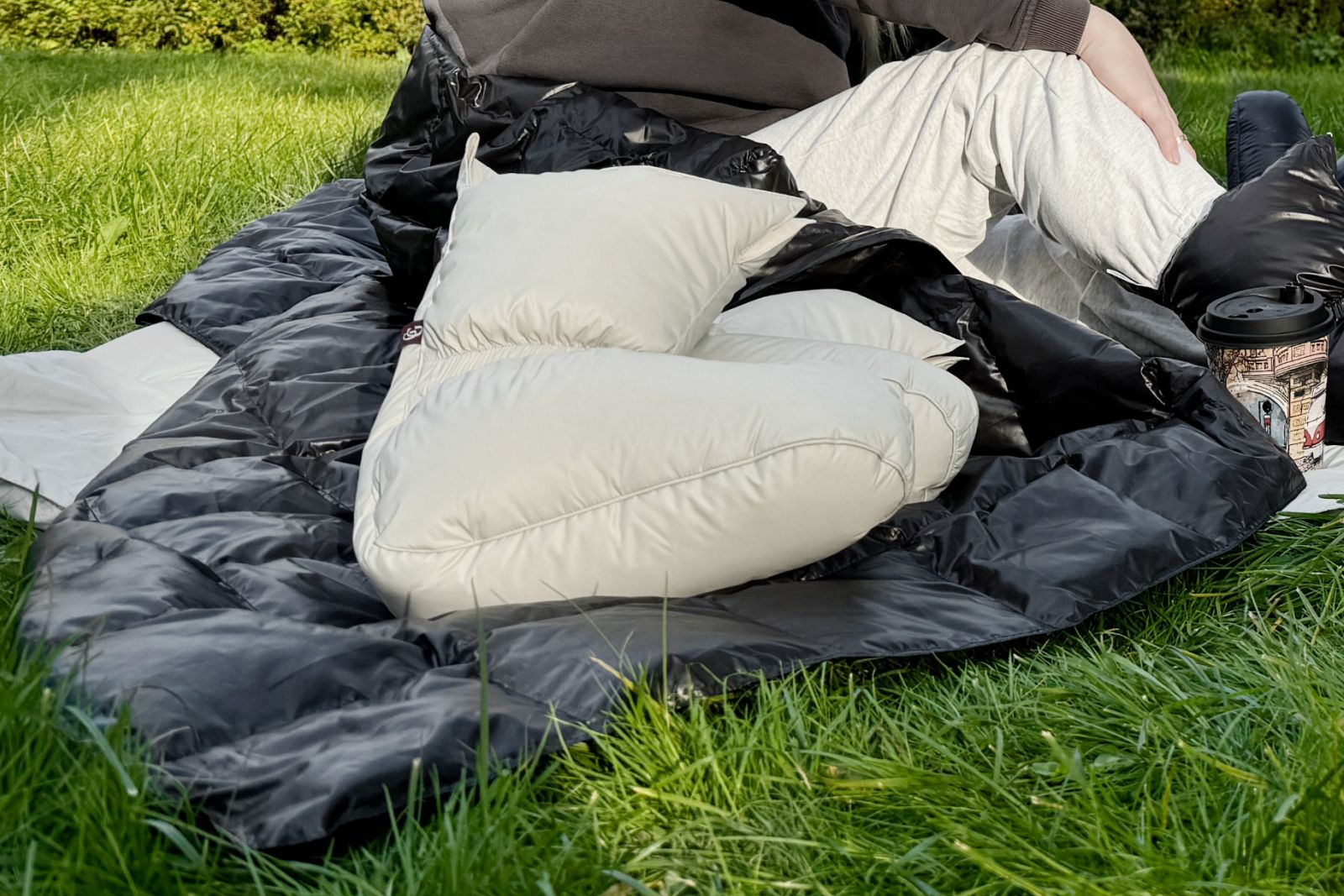 Сапожки-носочки пуховые Comfort Socks Travel Grass Grey 36-39 р. вид 3