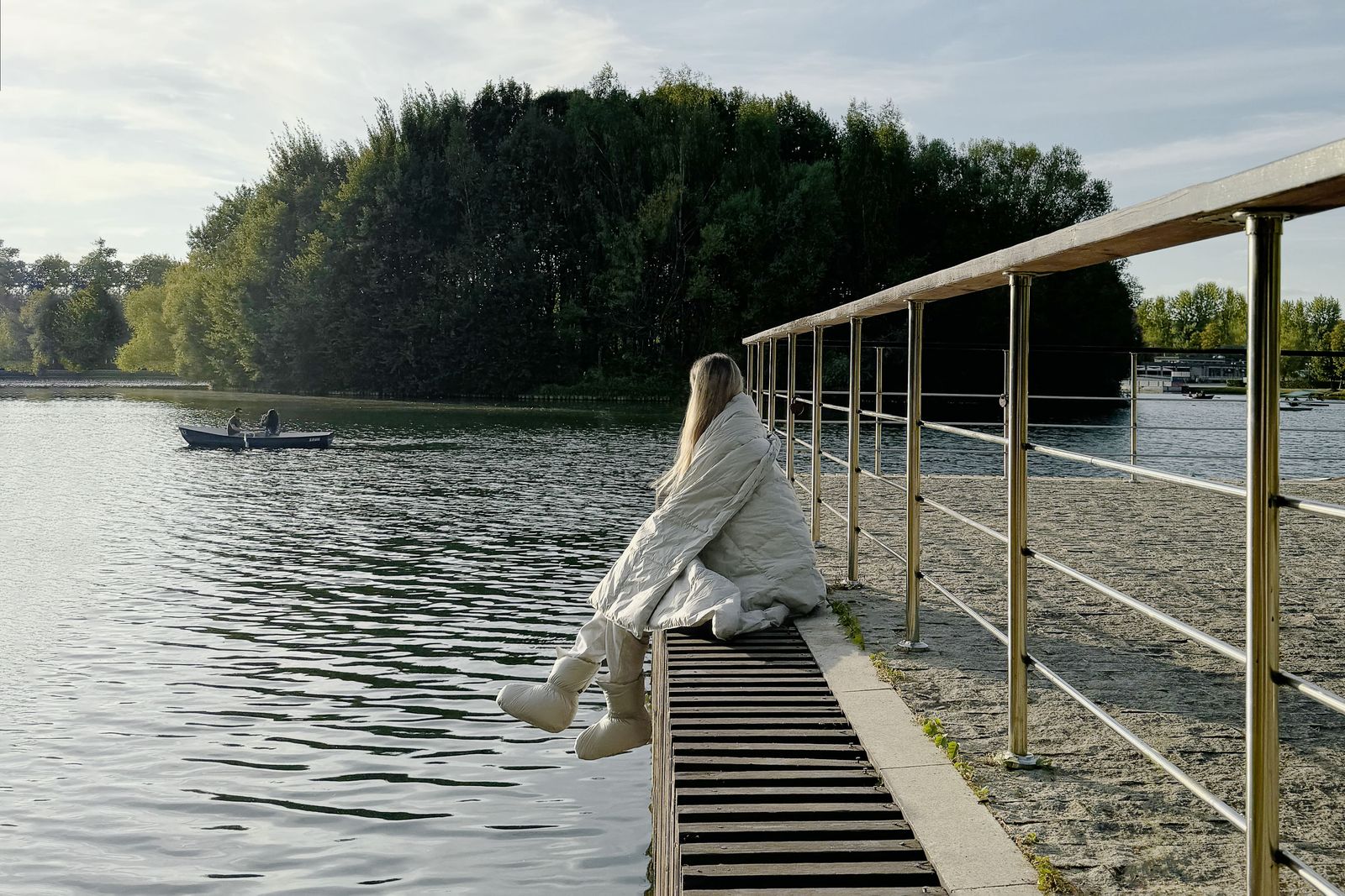 Сапожки-носочки пуховые Comfort Socks Travel Grass Grey 40-45 р. вид 2