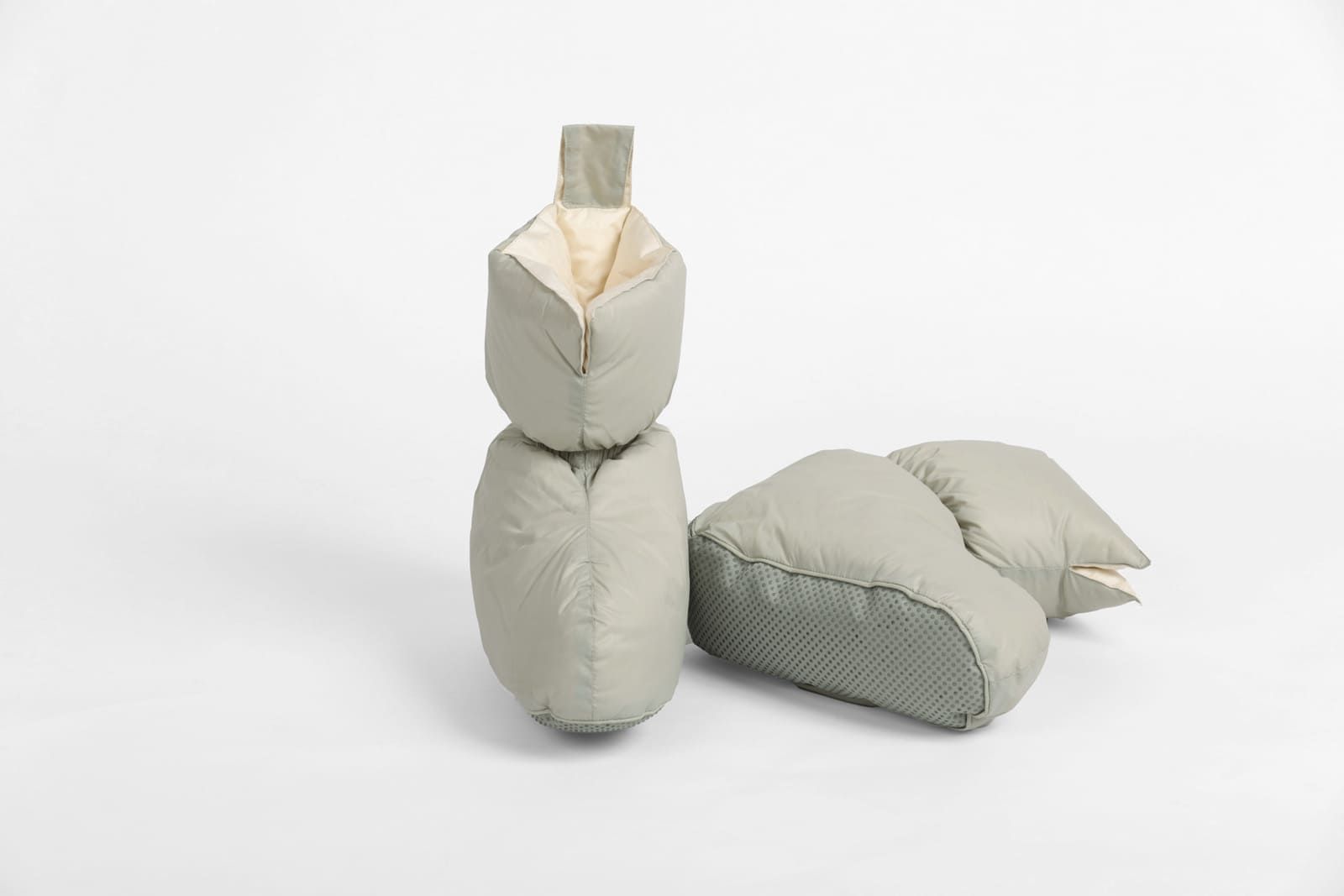 Сапожки-носочки пуховые Comfort Socks Travel Grass Grey 40-45 р. вид 7