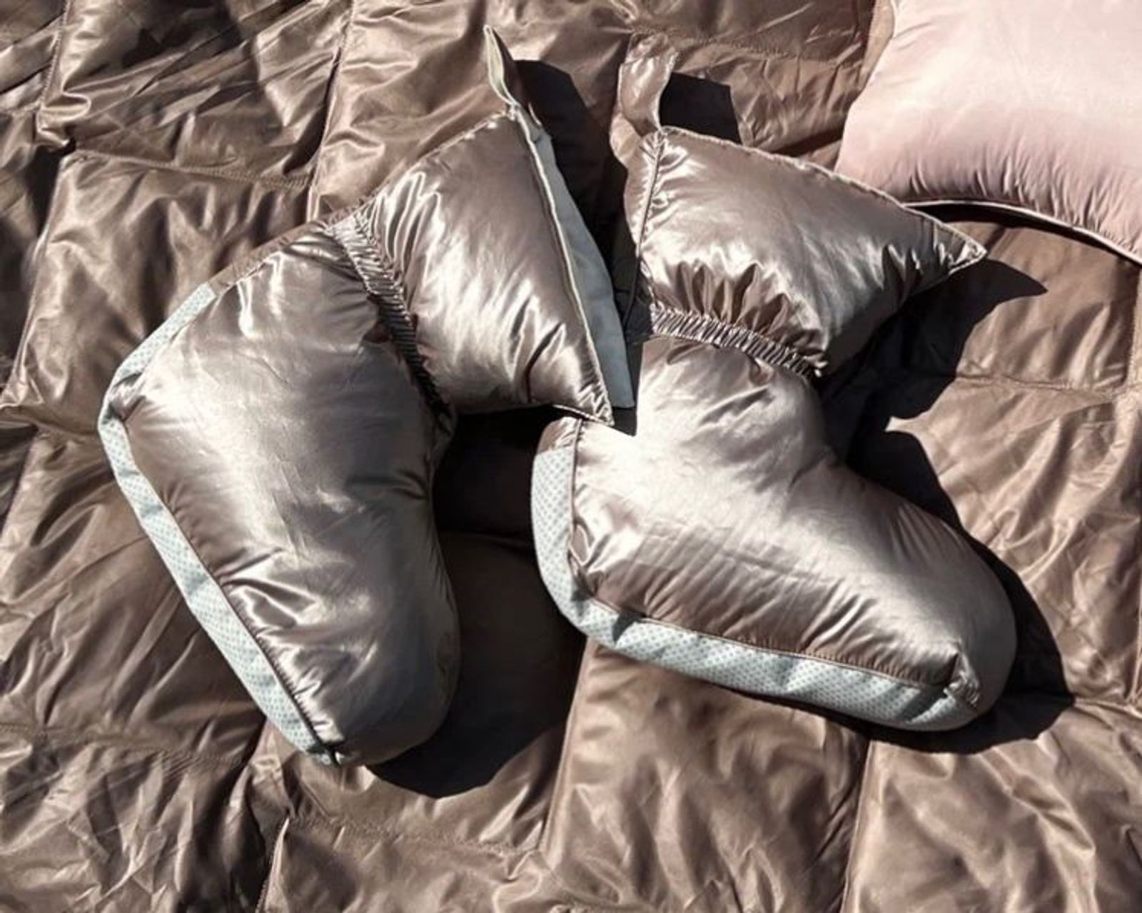 Сапожки-носочки пуховые Comfort Socks Travel Grass Milk Chocolate 36-39 р. вид 3