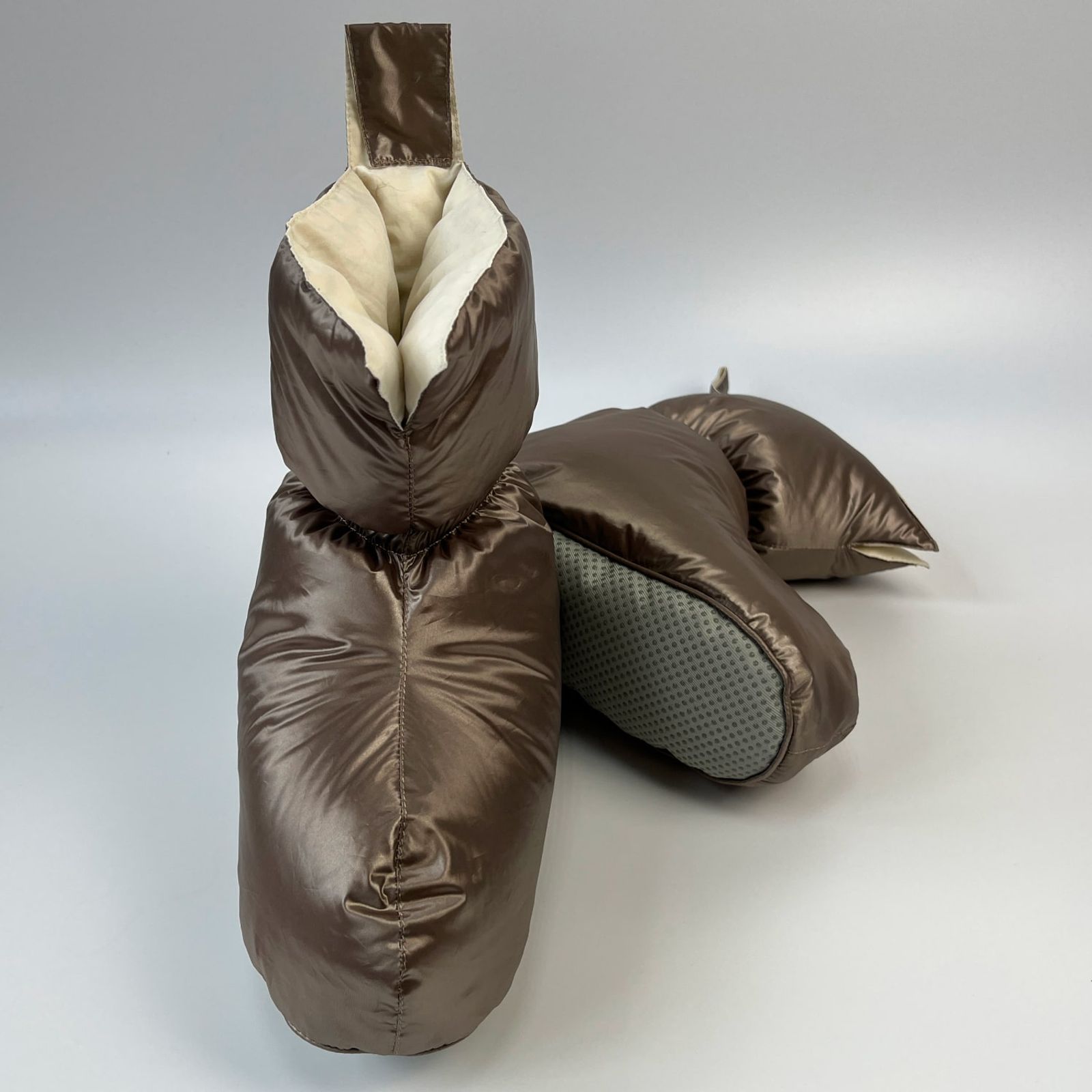 Сапожки-носочки пуховые Comfort Socks Travel Grass Milk Chocolate 40-45 р. вид 5