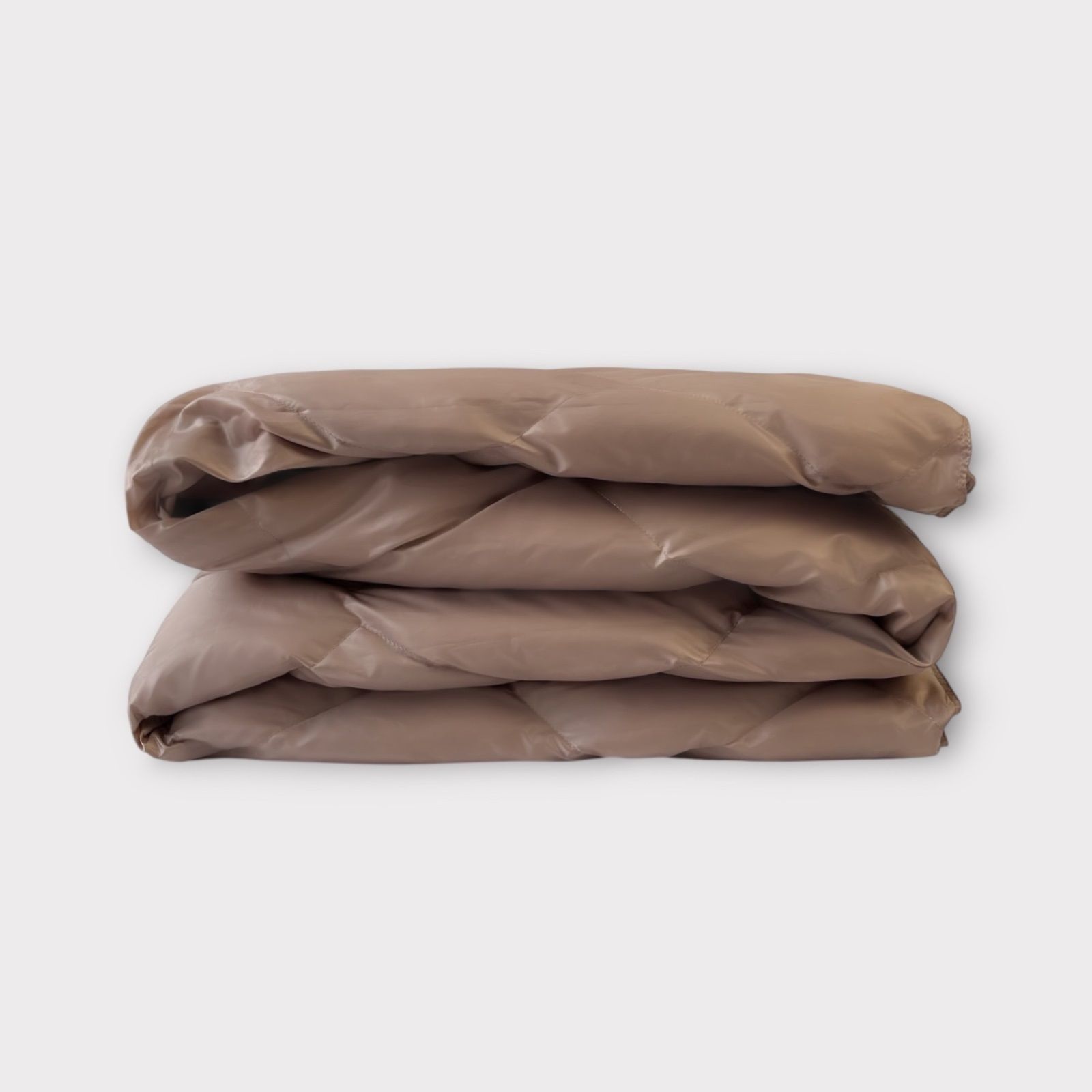 Дорожный плед-пончо пуховый Travel Cape Plaid Grass LATTE 130x170 вид 5