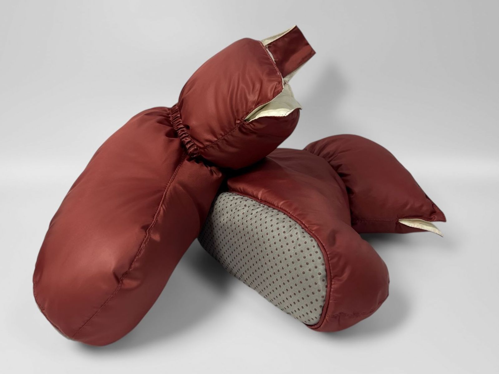 Сапожки-носочки пуховые Comfort Socks Travel Grass MARSALA 36-39 р. вид 6