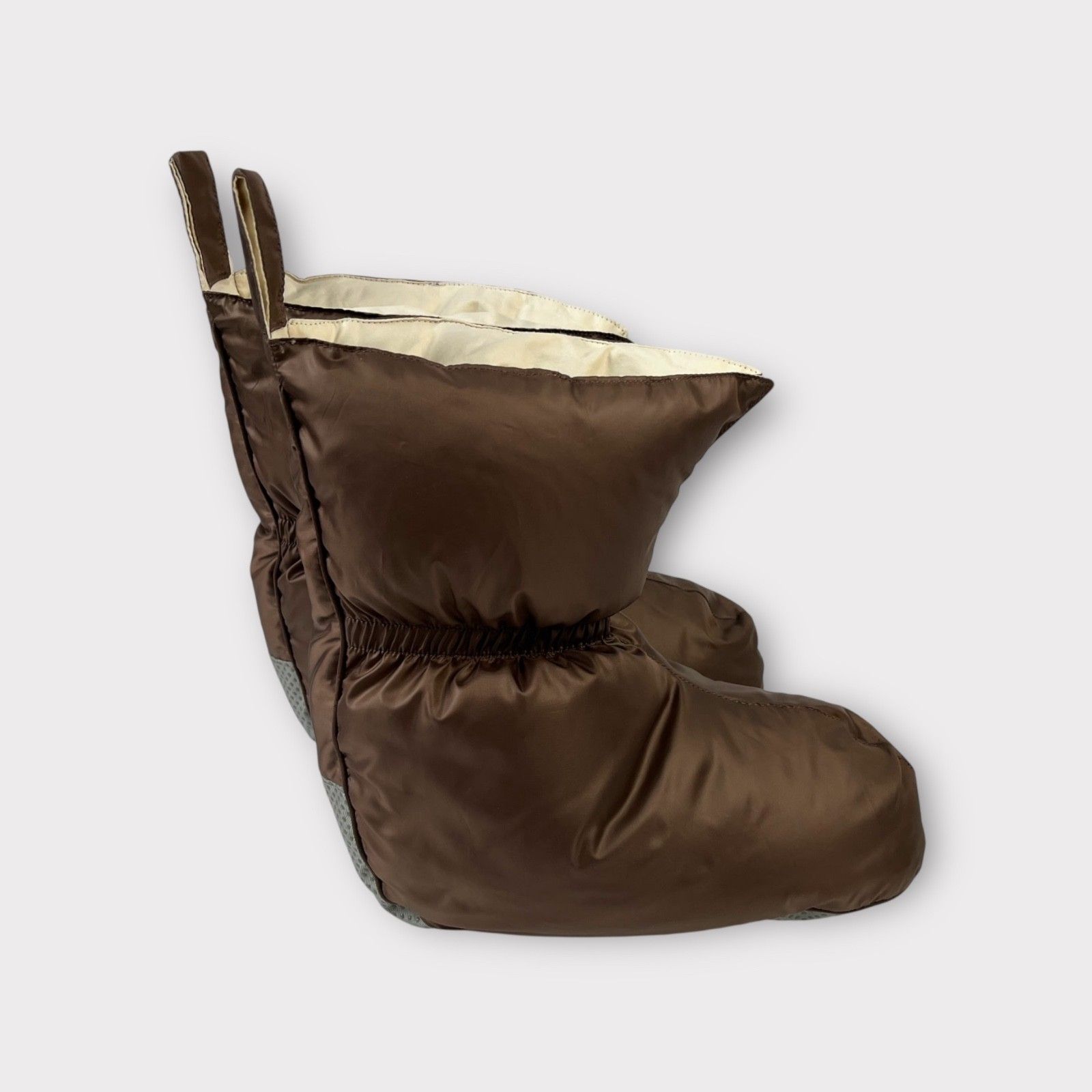 Сапожки-носочки пуховые Comfort Socks Travel Grass BEIGE 40-45 р. вид 5