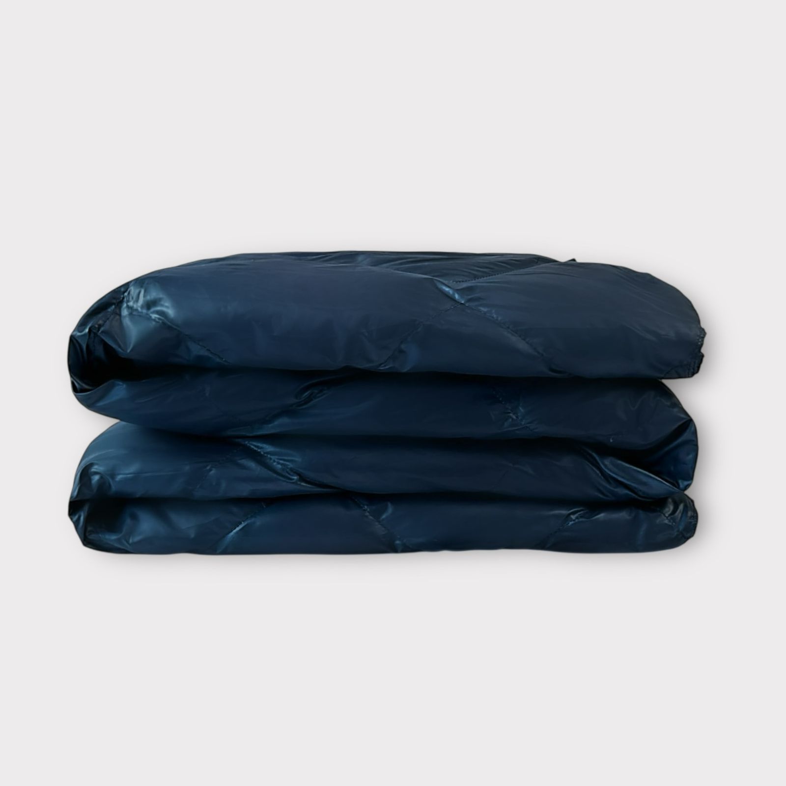 Дорожный плед-пончо пуховый Travel Cape Plaid Grass INDIGO 130x170 вид 5