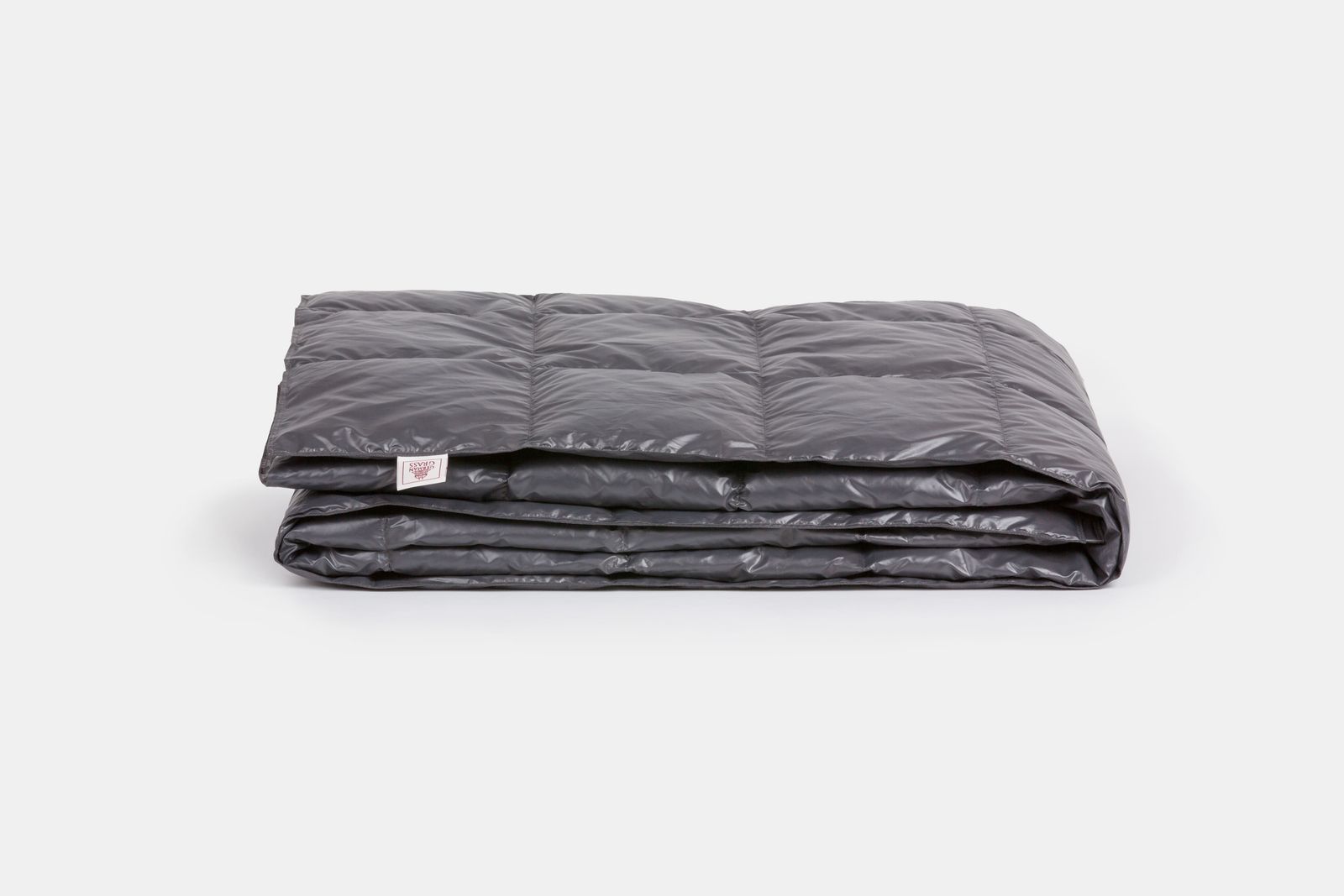Дорожный плед-одеяло пуховый Travel Plaid Grass Graphite 140x200 вид 5