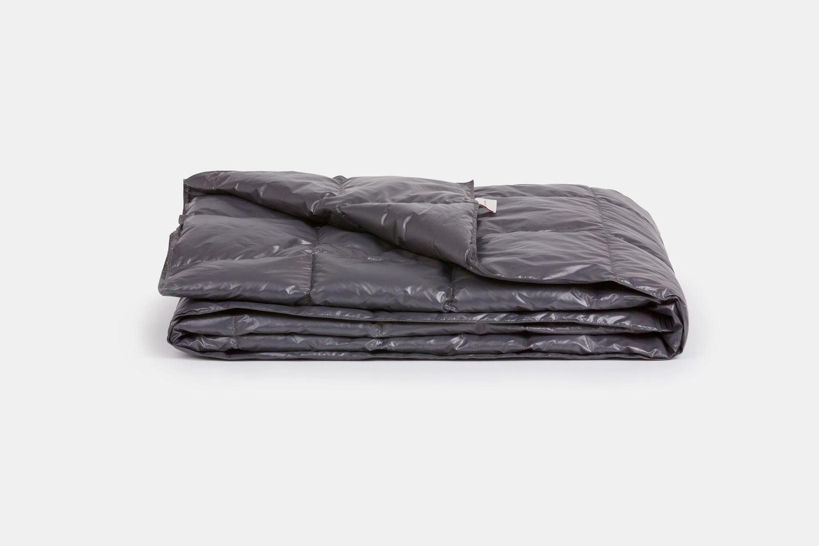 Дорожный плед-одеяло пуховый Travel Plaid Grass Graphite 140x200 вид 7