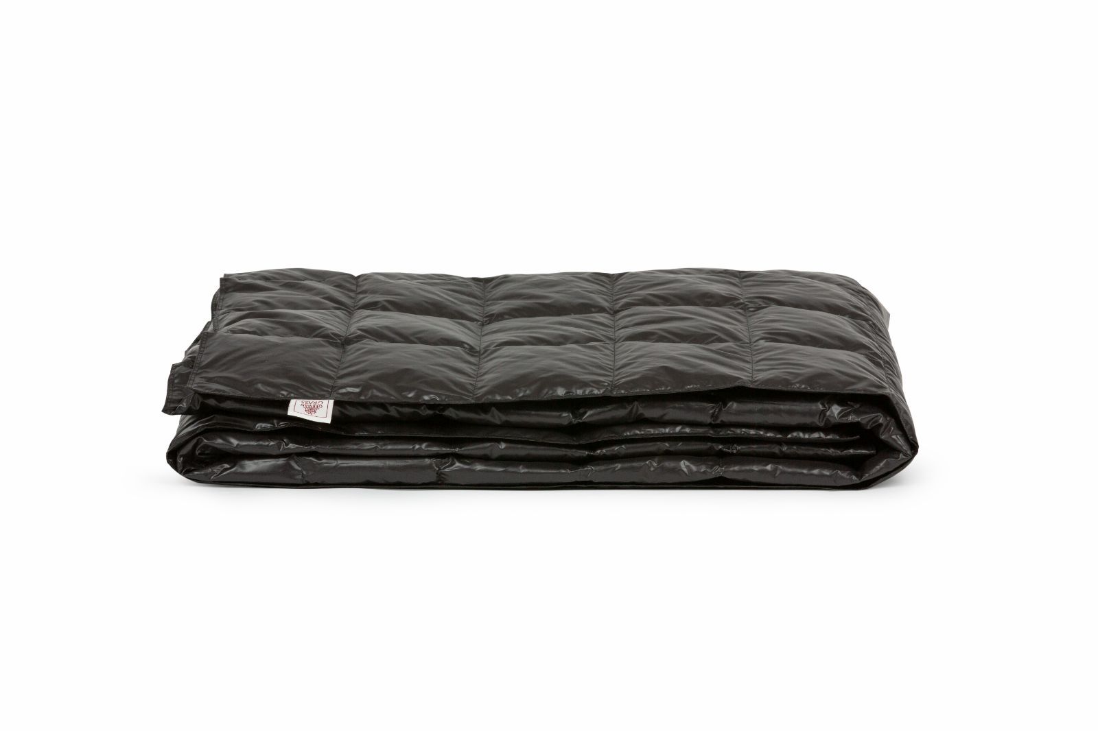 Дорожный плед-одеяло пуховый Travel Plaid Grass Black 140x200 вид 4