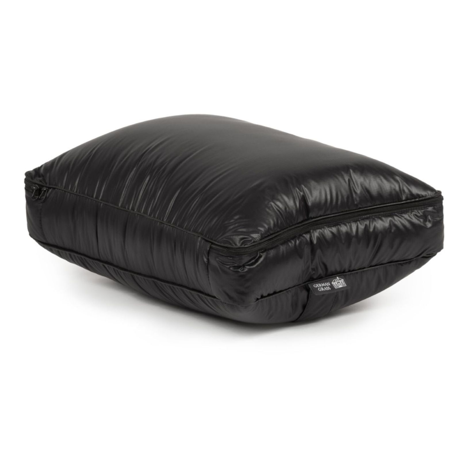 Дорожный плед пуховый Travel Plaid&Pillow Grass Black 140x200 вид 8