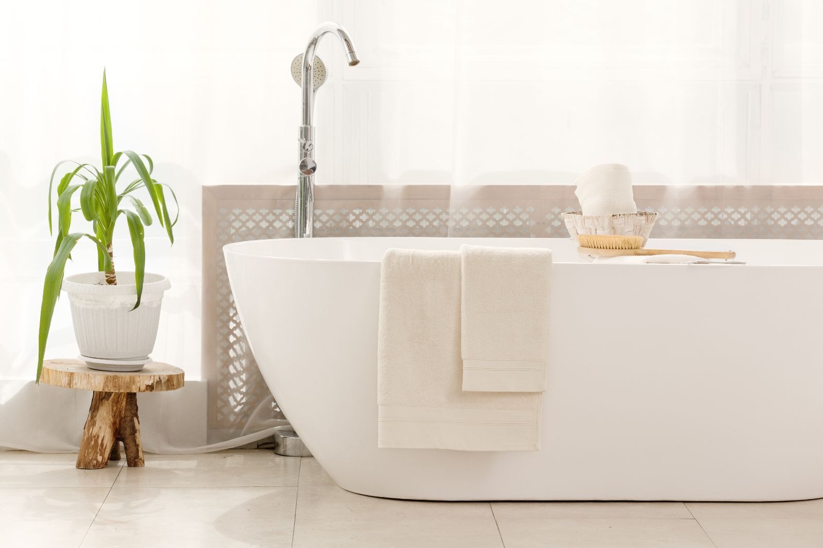 Комплект полотенец махровых Cream Balance Grass 40х70,70х140 (2шт) вид 3