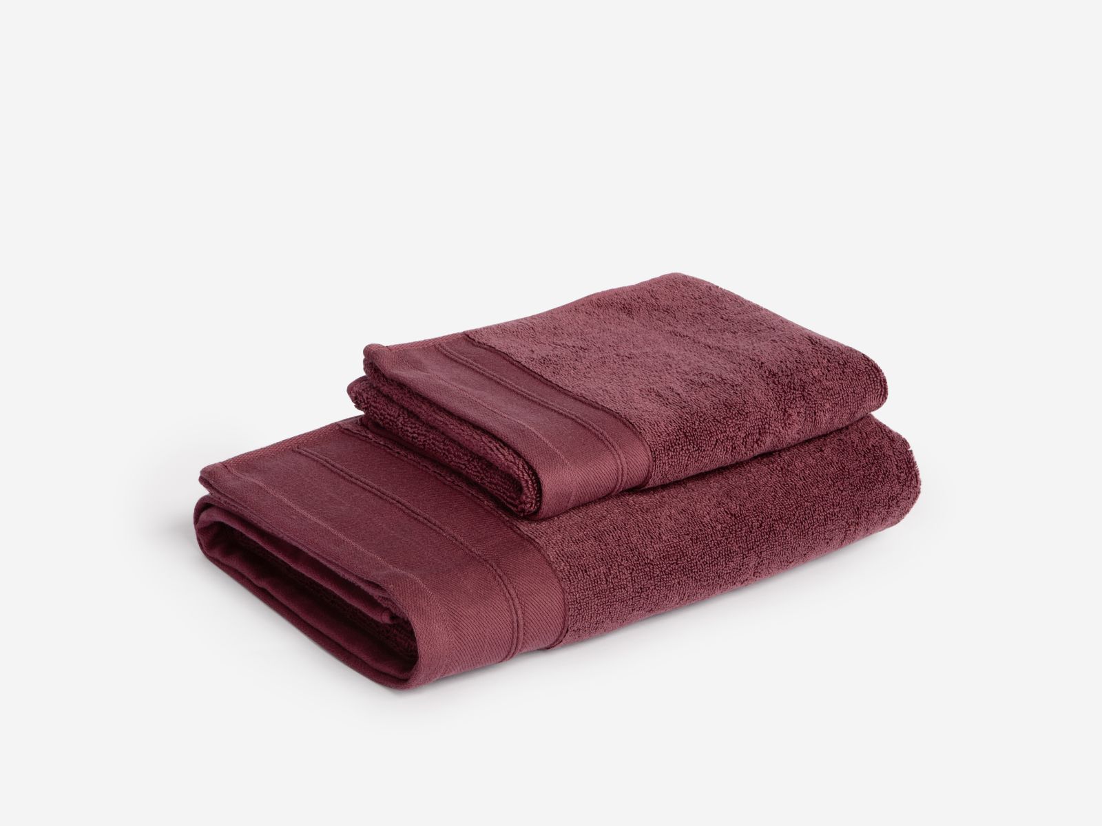 Комплект полотенец махровых Wine Balance Grass 40х70,70х140 (2шт) вид 4
