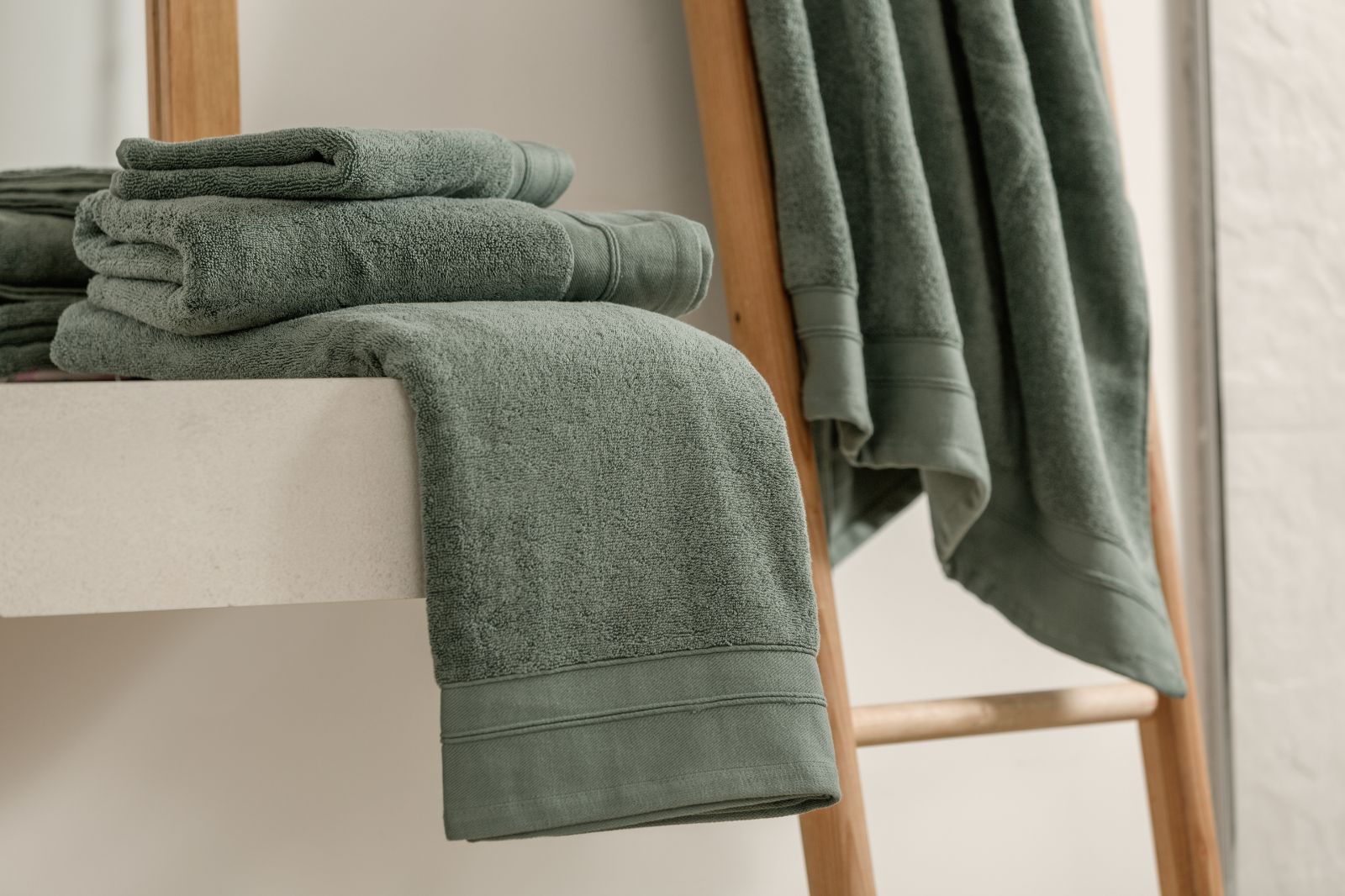 Полотенце махровое Olive Balance Grass 40х70