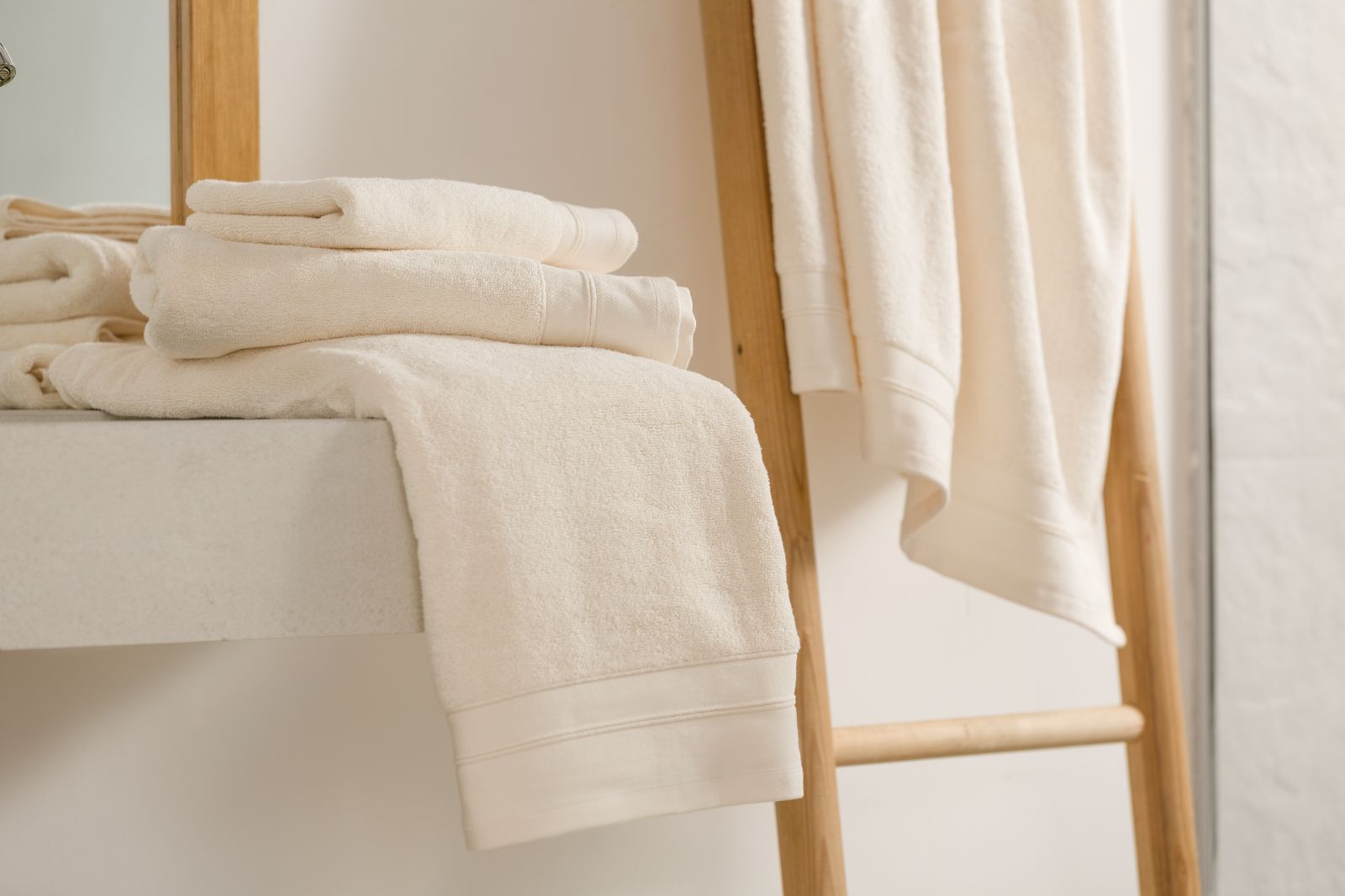 Полотенце махровое Cream Balance Grass 80х150 вид 2