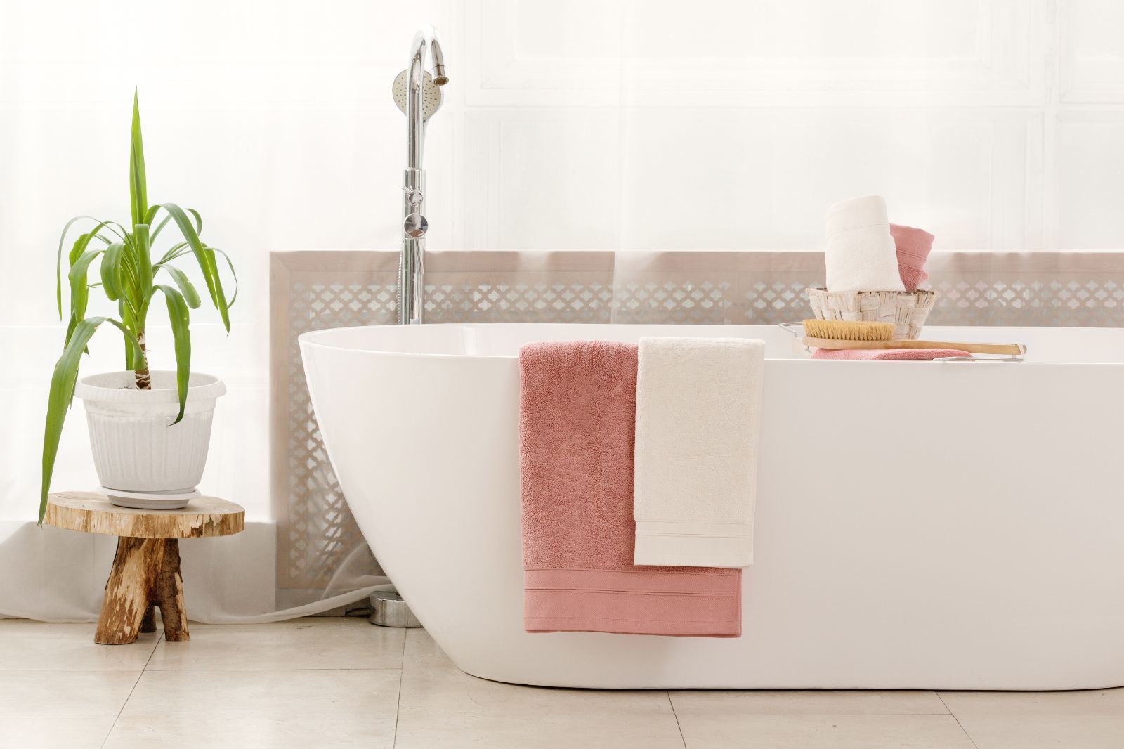 Полотенце махровое Rose Balance Grass 80х150 вид 3