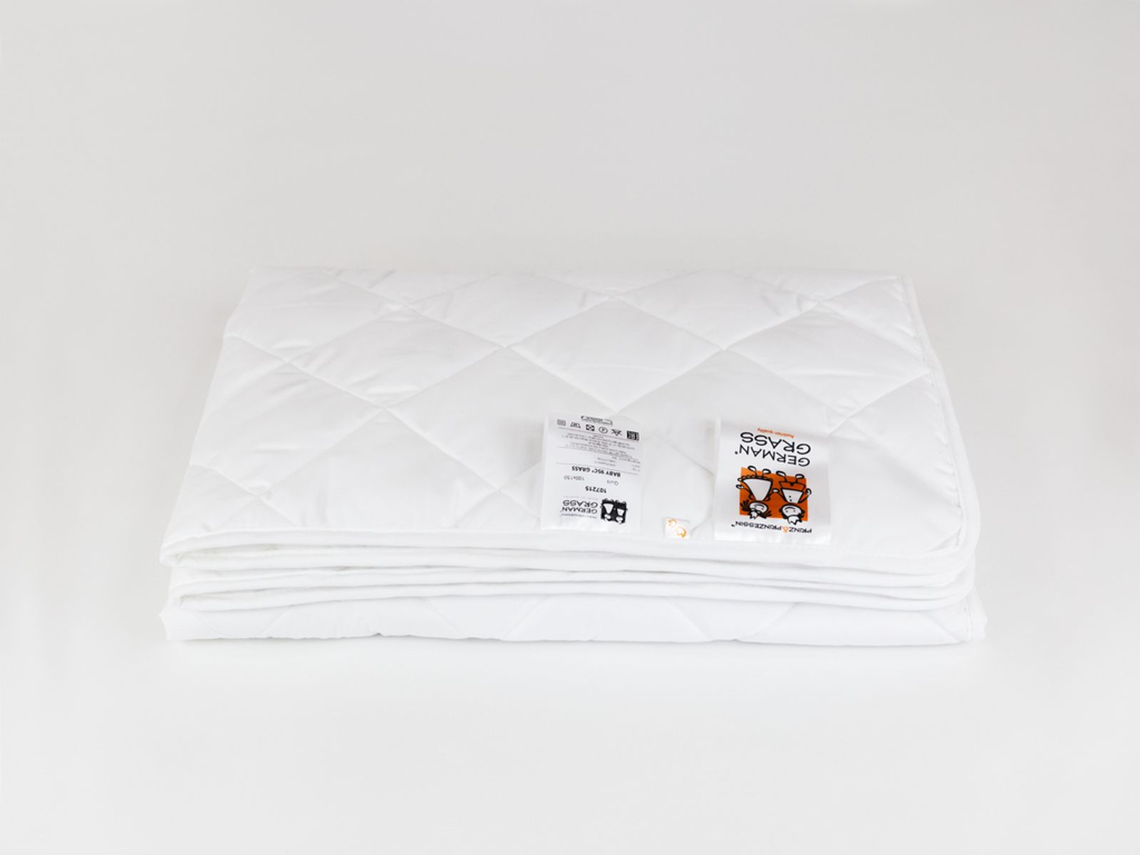 Набор BABY 95°C GRASS всесезонное - подушка 40х60/одеяло100х150/наматрасник 60х120 вид 5