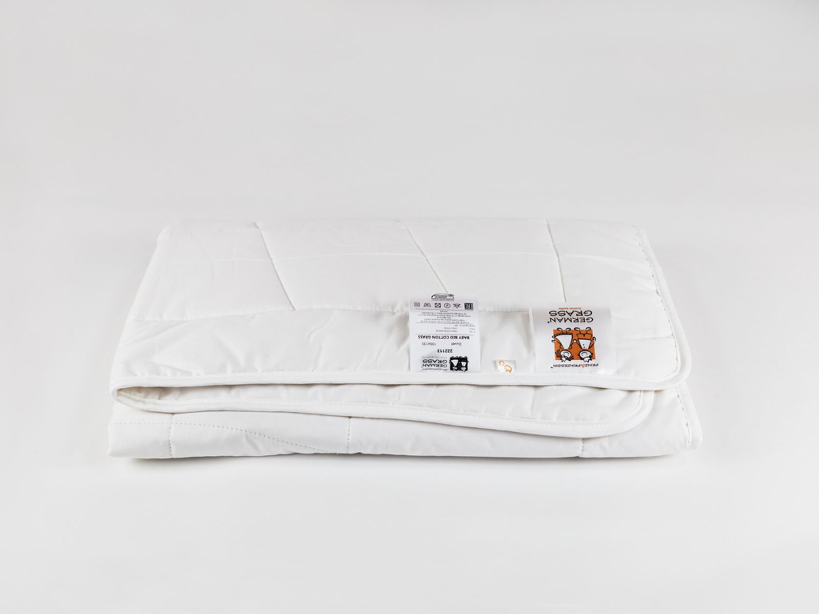 Набор BABY 95°C GRASS всесезонное - подушка40х60/одеяло100х135/наматрасник 60х120 вид 5