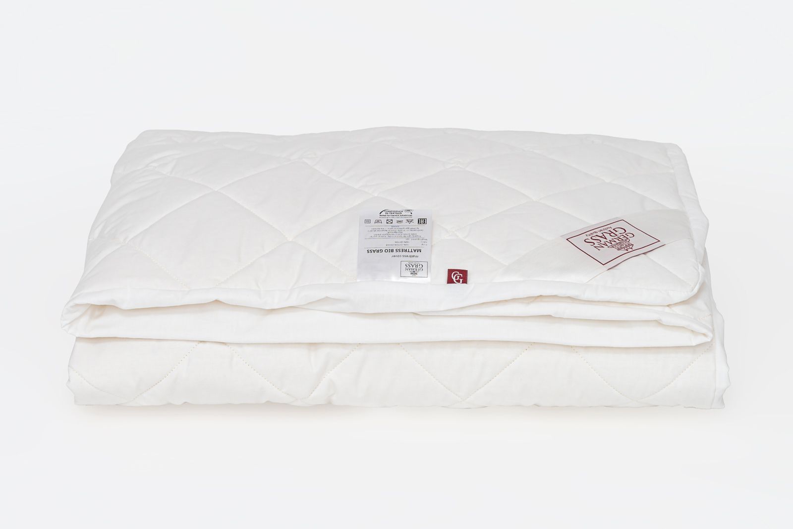 Наматрасник MATTRESS COTTONWASH GRASS легкий с юбкой 140x200x40 вид 5